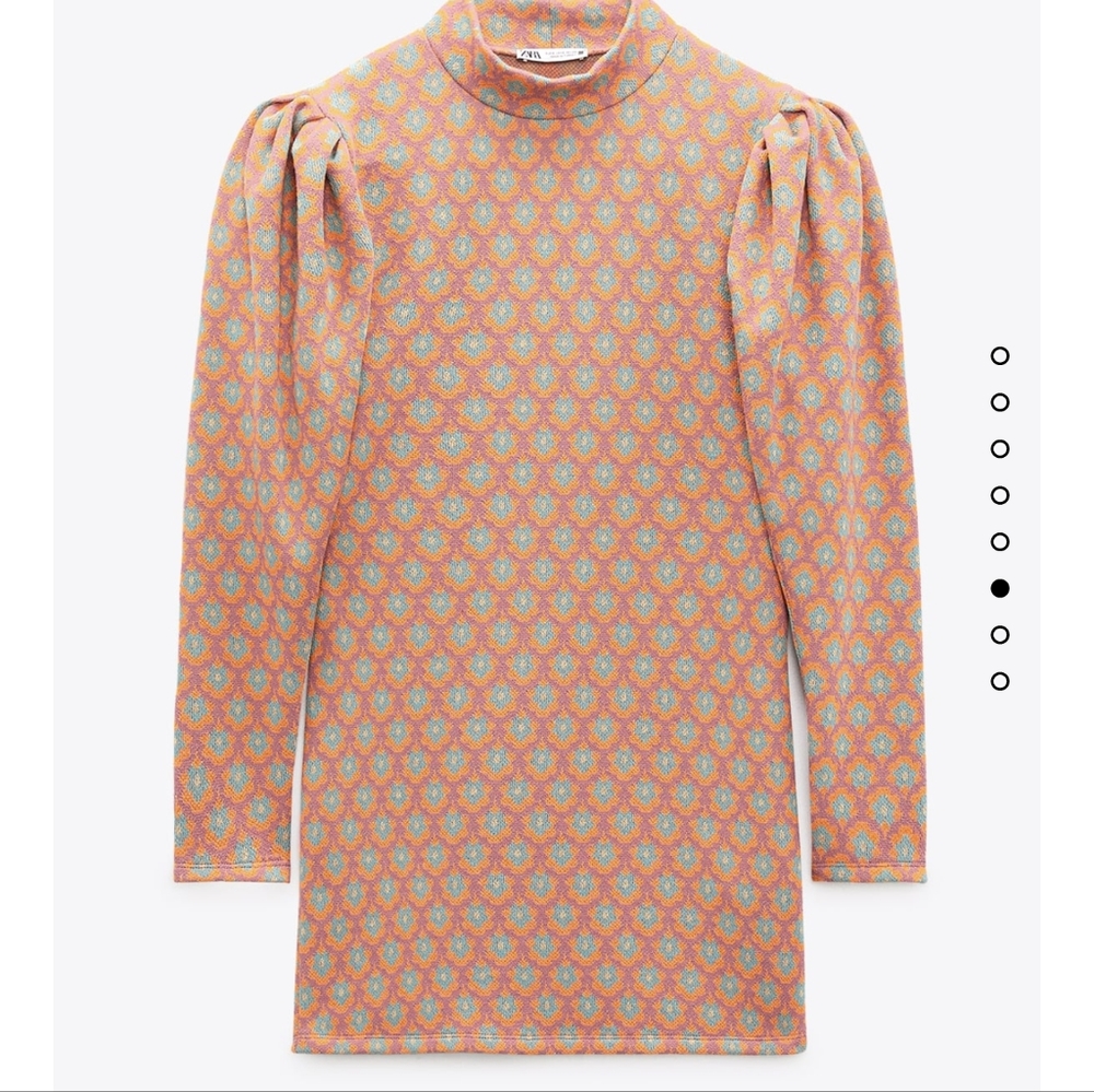 Zara Jacquard dress